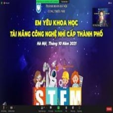 Trường Tiểu học Chương Dương hào hứng tham dự cuộc thi “Em yêu khoa học - Tài năng công nghệ nhí”